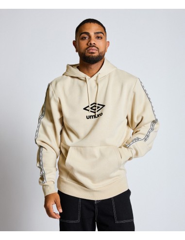 SUDADERA UMBRO TAPE HOODIE DUNCAN BEIGE / BLACK