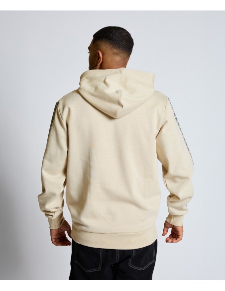 SUDADERA UMBRO TAPE HOODIE DUNCAN BEIGE / BLACK