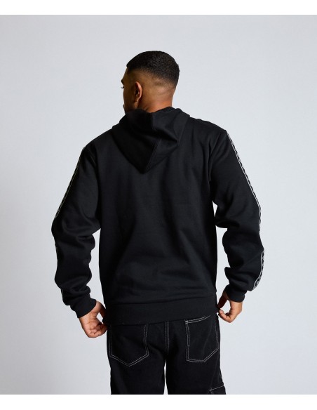SUDADERA UMBRO TAPE HOODIE BLACK / WHITE