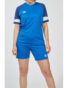 Shorts Mulenda Umbro Junior Royal / Blanco 2