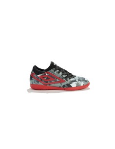ZAPATILLA DE FÚTBOL SALA UMBRO FORMATION III IC - JNR BLACK / EQUESTRIAN RED / GREY / WHITE / CARBON 2