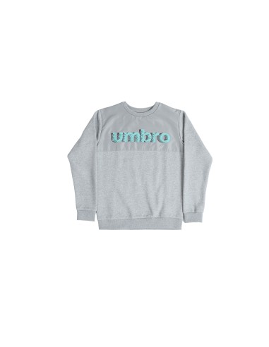 SUDADERA UMBRO MIXED SWEATSHIRT - JNR  GREY