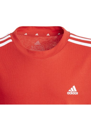 Camiseta Essentials Adidas Junior Roja