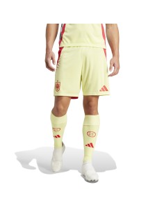 Short Adidas Hombre Selección Española 2ª Eurocopa 24 Amarilla