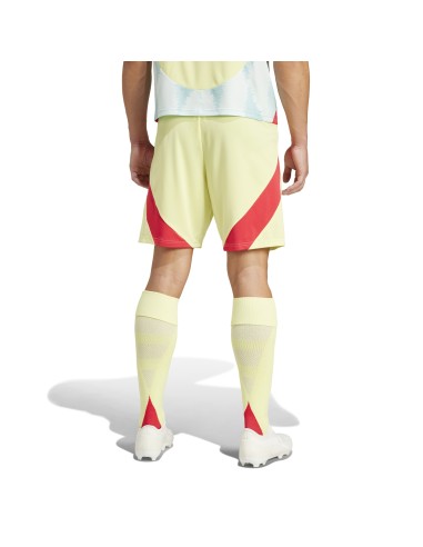 Short Adidas Hombre Selección Española 2ª Eurocopa 24 Amarilla
