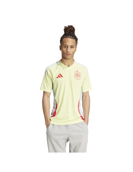 Camiseta Adidas Hombre Selección Española 2ª Eurocopa 24 Amarilla