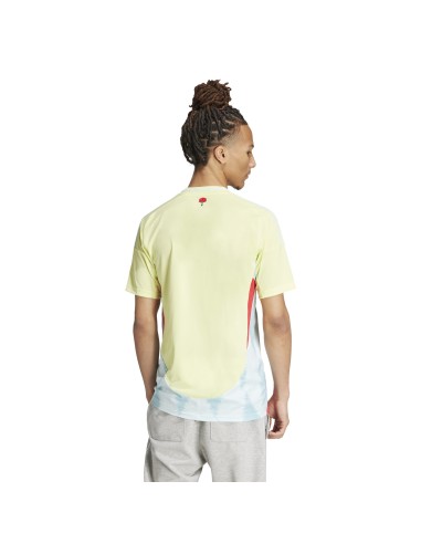 Camiseta Adidas Hombre Selección Española 2ª Eurocopa 24 Amarilla