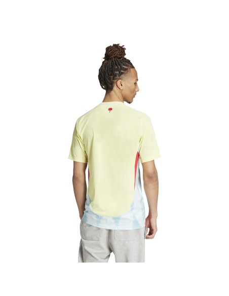 Camiseta Adidas Hombre Selección Española 2ª Eurocopa 24 Amarilla