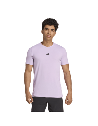 Camiseta Adidas Hombre Performance Malva