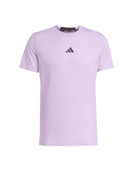 Camiseta Adidas Hombre Performance Malva
