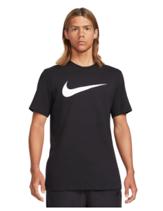 Camiseta Nike Hombre Sportswear Swoosh Negra