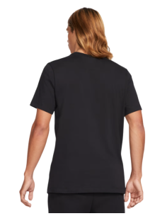Camiseta Nike Hombre Sportswear Swoosh Negra 2