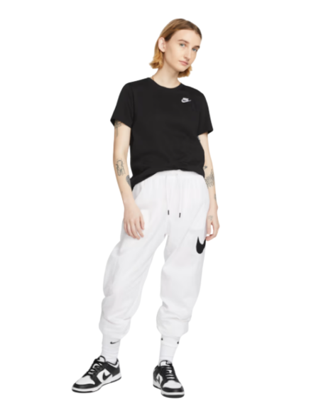 Camiseta Nike Mujer Sportswear Club Essentials Negra