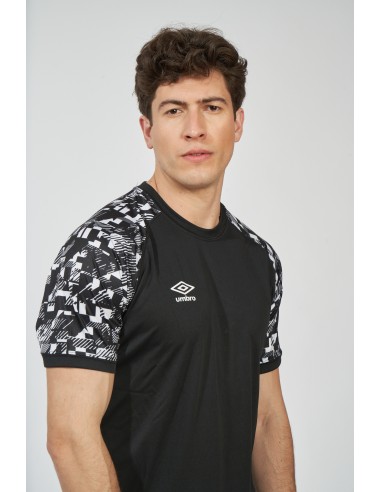 Camiseta Kabele Umbro Junior Negra / Blanca