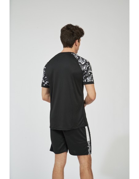 Camiseta Kabele Umbro Junior Negra / Blanca