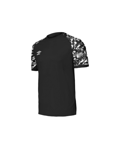 Camiseta Kabele Umbro Junior Negra / Blanca