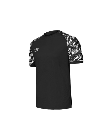 Camiseta Kabele Umbro Junior Negra / Blanca
