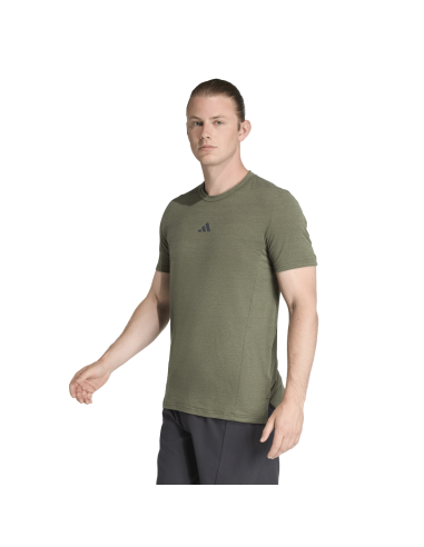 Camiseta Adidas Hombre Performance Verde