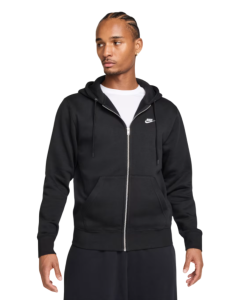 Chaqueta Nike Hombre Club Negra