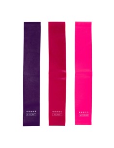 Set 3 bandas resistencia lopy multicolor