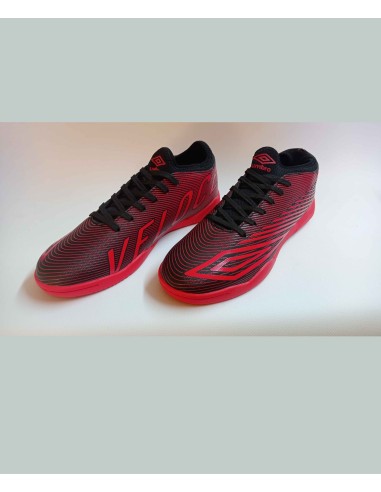 Zapatilla Fútbol Sala Umbro Veloce LT V IC - junior - BLACK / EQUESTRIAN RED