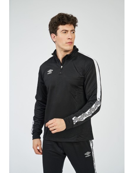 Sudadera Covadonga Umbro Junior Negra / Blanca