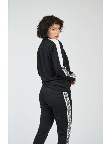 Sudadera Covadonga Umbro Junior Negra / Blanca