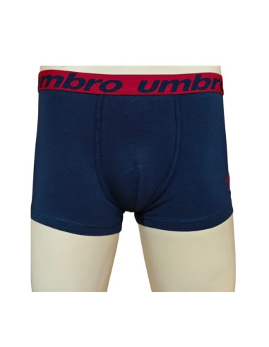 Boxer Umbro Strech Cotton Navy / Red