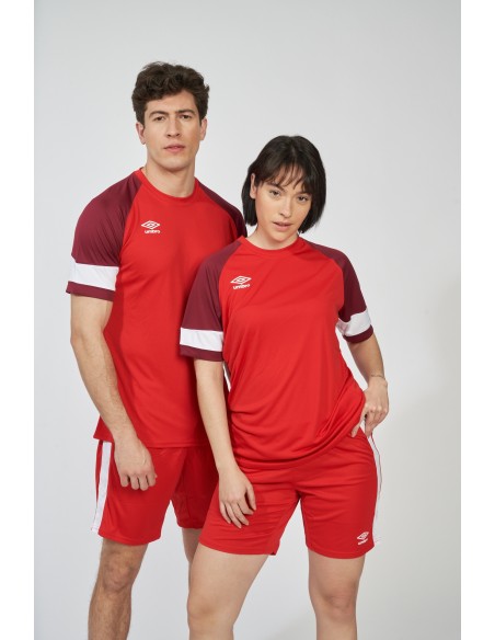 Camiseta Lukenga Umbro Junior Rojo