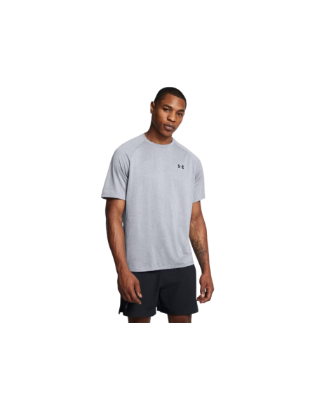 Camiseta Under Armou Hombre Tech 2.0 Gris
