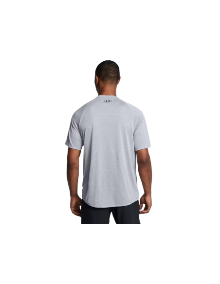 Camiseta Under Armou Hombre Tech 2.0 Gris