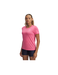 Camiseta Under Armour Mujer Tech Twis Rosa