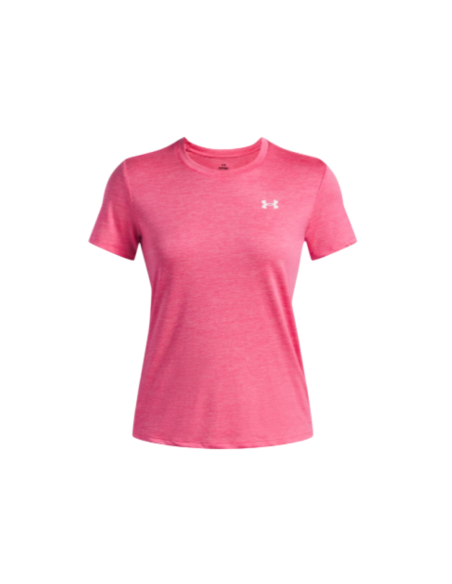 Camiseta Under Armour Mujer Tech Twis Rosa