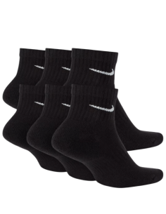 Calcetines Nike Everyday negros pack 2