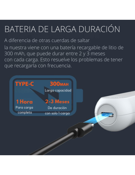 Comba inteligente Smartia con app negro