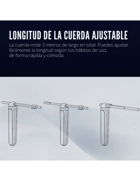 Comba inteligente Smartia con app negro