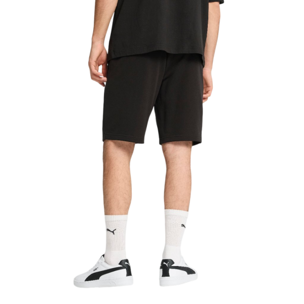 Short Puma logo negro 2