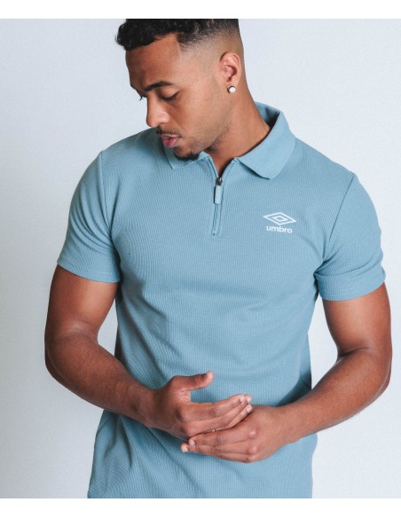Polo Umbro Waffle Infinity Blue