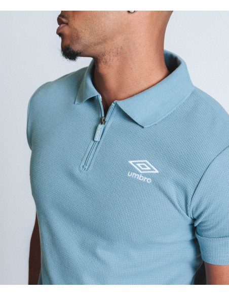 Polo Umbro Waffle Infinity Blue