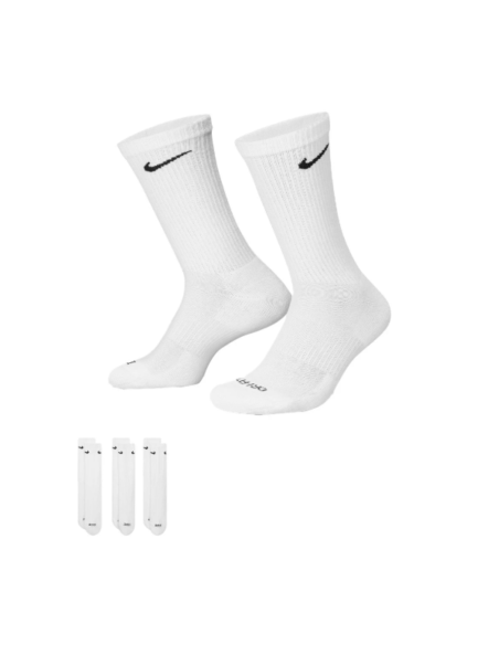 Calcetines Nike cushioned blancos