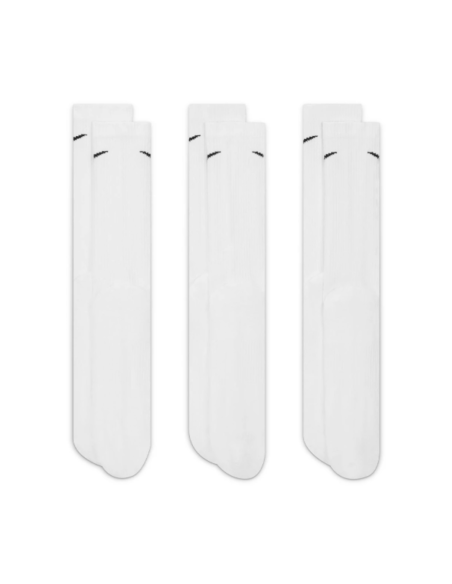 Calcetines Nike cushioned blancos