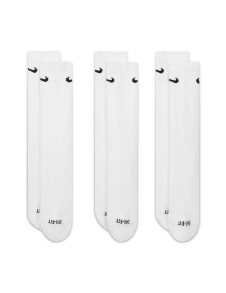 Calcetines Nike cushioned blancos