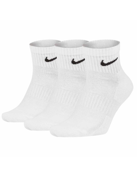 Calcetines Nike blancos pack 3