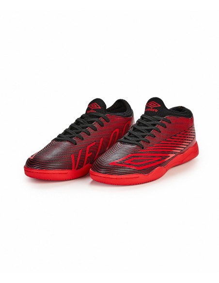 Zapatilla de Fútbol Sala Umbro Veloce LT V IC black / equestrian red