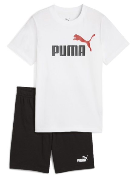 Conjunto Puma Logo Blanco