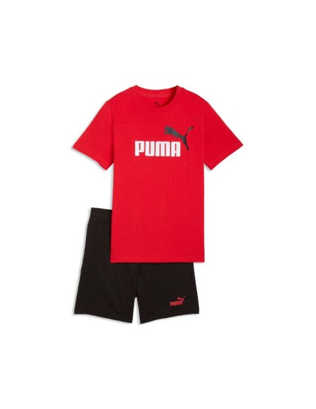 Conjunto Puma Logo Rojo