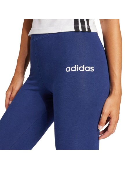 Malla Adidas Essentials Linear Azul Mujer