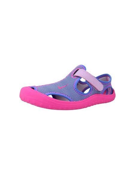 Chancla Sunray Protect Nike Junior Azul