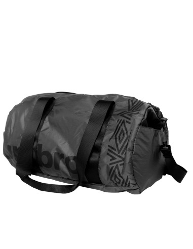 PADDED RIPSTOP BARREL BAG GRAPHITE / BLACK