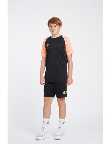Short Umbro Axis Knit Umbro Junior Negro / Amarillo / Rosa